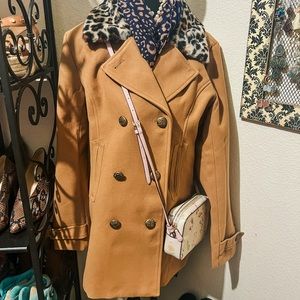 Double breasted jacket large. Very comfortable & stylish